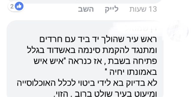 פייסבוק תגובות