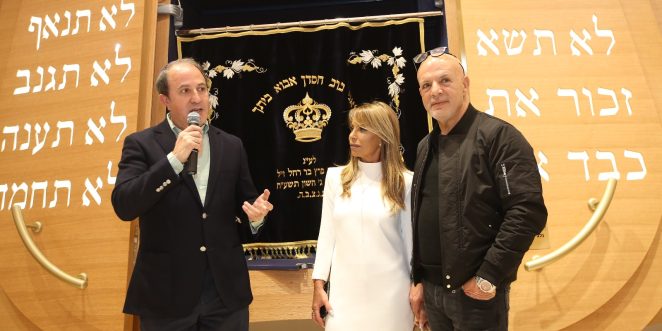 קלוד נחמיאס פותח בית כנסת 29.1.18 צילום סטודיו שי אסייג