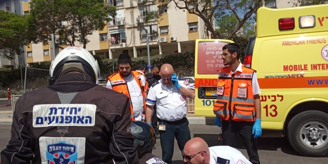 תאונה על הרצל איחוד הצלה