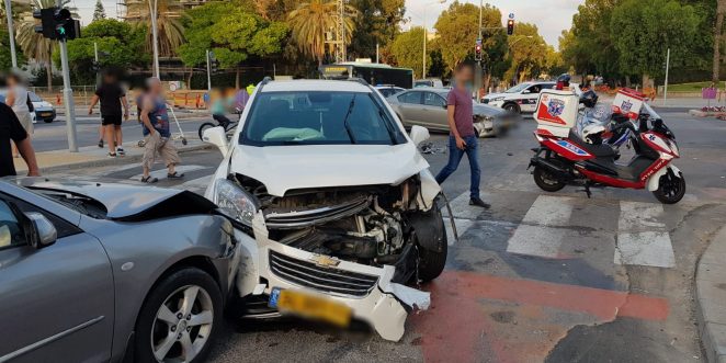 תאונת דרכים איחוד הצלה