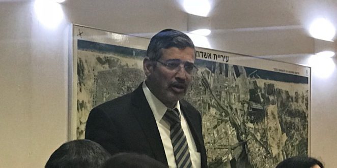 יהודה אבידן מועצת העיר 7.3.18 צילום אשדוד היום