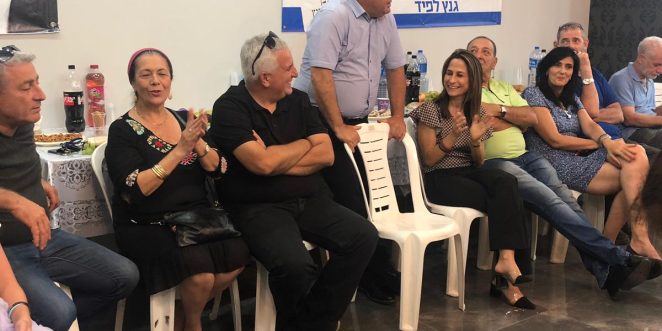 פתיחת מטה כחול לבן באשדוד - קרדיט כחול לבן